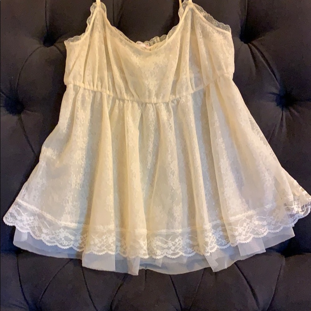 Free People Lace Babydoll